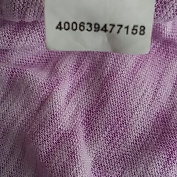 SO Brand Tank Top Racer Back Heathered Purple Burn Out - Picture 11 of 11